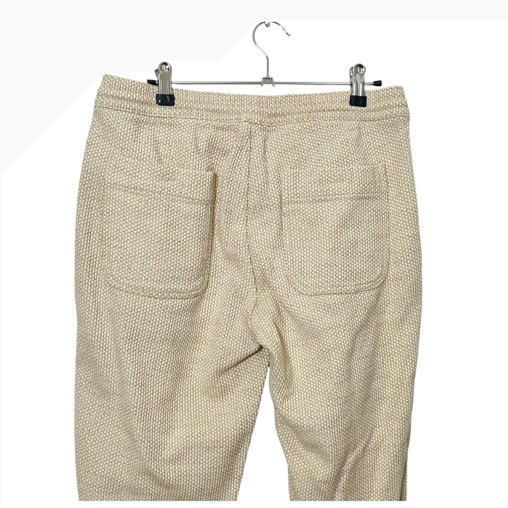 Taylor Stitch The Apres Pant Natural Sashiko Men Small Organic Cotton Joggers - Picture 5 of 11